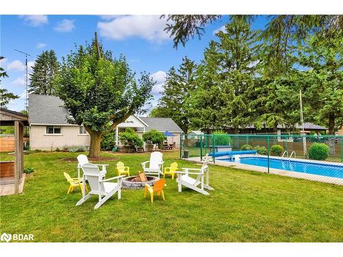 37 Allan Street W, Clifford, ON - Outdoor With In Ground Pool With Backyard