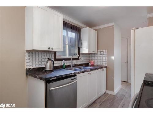 2 Fletcher Drive, Barrie, ON - Indoor Photo Showing Kitchen With Double Sink