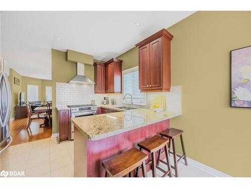 14 Arch Brown Court, Barrie, ON - Indoor Photo Showing Kitchen With Double Sink