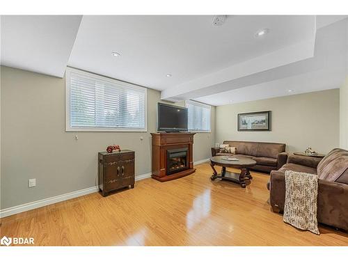 14 Arch Brown Court, Barrie, ON - Indoor Photo Showing Living Room With Fireplace