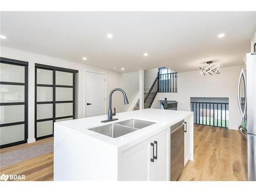 50 Rundle Crescent, Barrie, ON - Indoor Photo Showing Kitchen With Double Sink