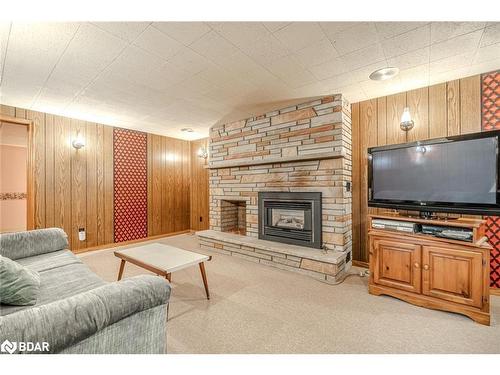 29 Checkendon Drive, Etobicoke, ON - Indoor Photo Showing Living Room With Fireplace