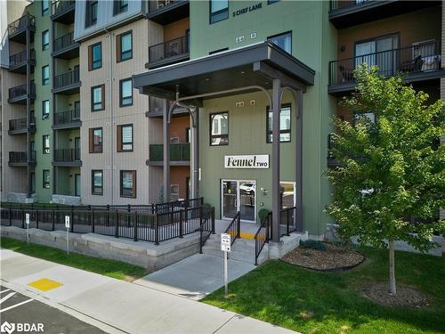 410-5 Chef Lane, Barrie, ON - Outdoor With Balcony With Facade