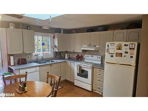 110 Shakespeare Crescent, Barrie, ON - Indoor Photo Showing Kitchen With Double Sink