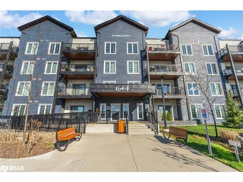 112-54 Koda Street, Barrie, ON - Outdoor With Balcony With Facade