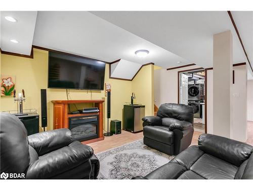 209 Deerpath Drive, Guelph, ON - Indoor Photo Showing Living Room With Fireplace