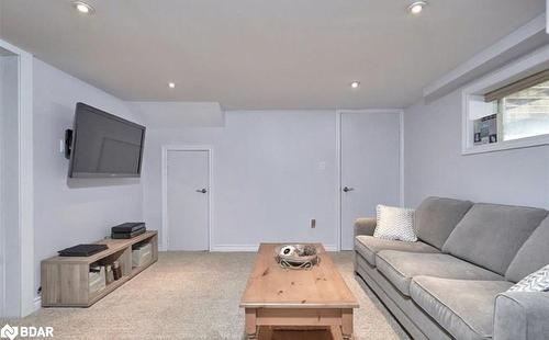 Lower Level-219 Huronia Road, Barrie, ON - Indoor Photo Showing Living Room