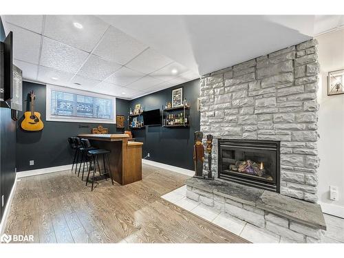 47 Monique Crescent, Barrie, ON - Indoor With Fireplace