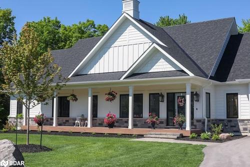 24 Oldenburg Court Court, Oro-Medonte, ON - Outdoor With Deck Patio Veranda With Facade