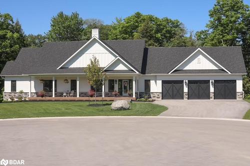 24 Oldenburg Court Court, Oro-Medonte, ON - Outdoor With Deck Patio Veranda With Facade