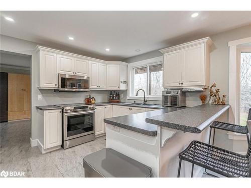 6835 Highway 93, Tay, ON - Indoor Photo Showing Kitchen With Stainless Steel Kitchen