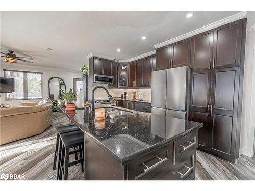 6835 Highway 93, Tay, ON - Indoor Photo Showing Kitchen With Stainless Steel Kitchen With Upgraded Kitchen