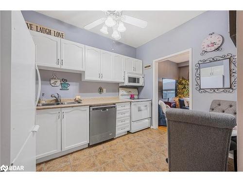 70 Bruce Crescent, Barrie, ON - Indoor Photo Showing Kitchen With Double Sink