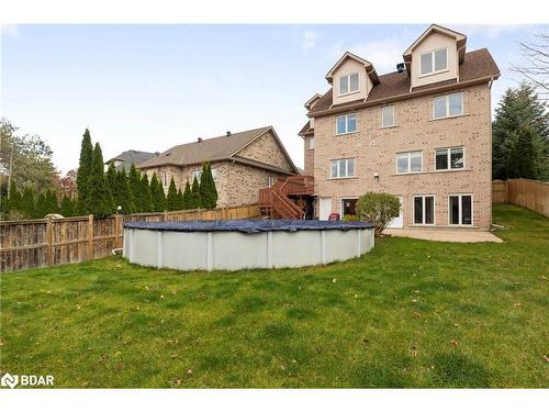 36 Stapleton Place, Barrie, ON - Outdoor With Above Ground Pool With Backyard