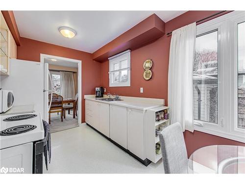 63 Bronte Crescent, Barrie, ON - Indoor Photo Showing Kitchen With Double Sink