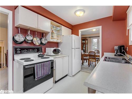 63 Bronte Crescent, Barrie, ON - Indoor Photo Showing Kitchen With Double Sink