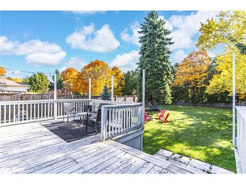 605 Big Bay Point Road, Barrie, ON - Outdoor With Deck Patio Veranda