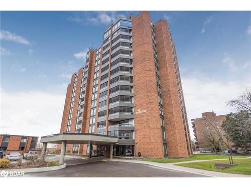 104-181 Collier Street, Barrie, ON - Outdoor With Balcony With Facade