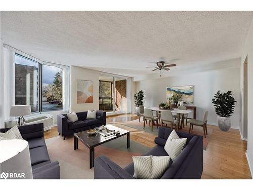 104-181 Collier Street, Barrie, ON - Indoor Photo Showing Living Room