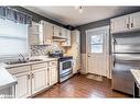 145 Coldwater Road, Orillia, ON  - Indoor Photo Showing Kitchen With Double Sink With Upgraded Kitchen 