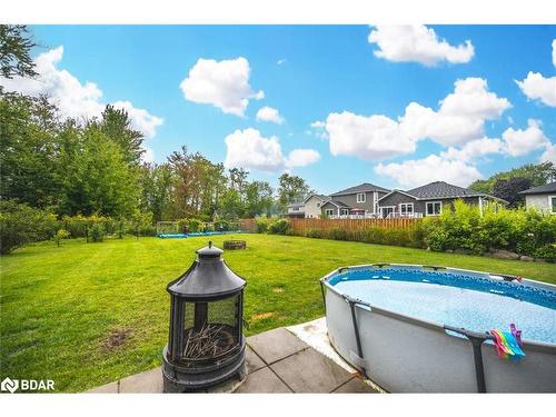 2638 Grand Tamarack Crescent, Severn, ON - Outdoor With Above Ground Pool With Backyard