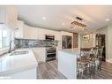 2638 Grand Tamarack Crescent, Severn, ON  - Indoor Photo Showing Kitchen With Double Sink With Upgraded Kitchen 