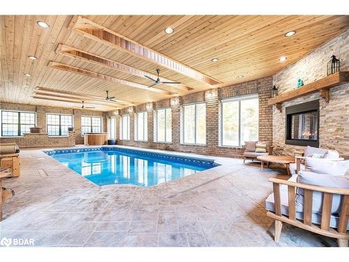 1826 Quantz Crescent, Innisfil, ON - Indoor Photo Showing Other Room With In Ground Pool