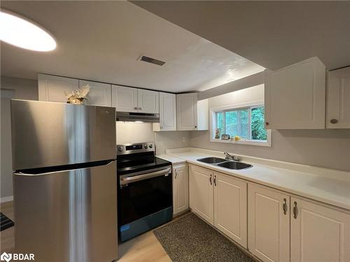 34 Broadview Street, Collingwood, ON - Indoor Photo Showing Kitchen With Double Sink