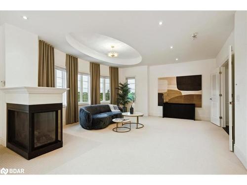 22 Rolling Green Court Court, Vaughan, ON - Indoor Photo Showing Living Room With Fireplace