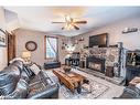 1016 Manson Lane, Gravenhurst, ON  - Indoor Photo Showing Living Room With Fireplace 