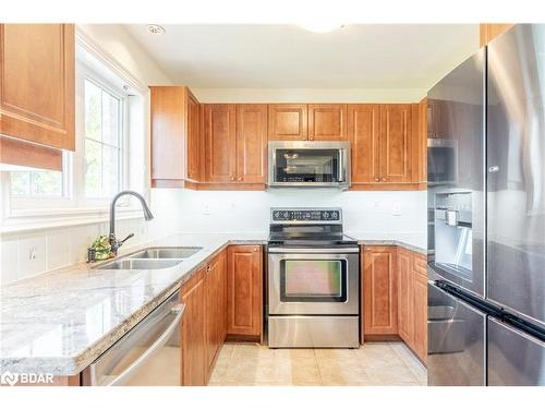 15 Galea Drive, Ajax, ON - Indoor Photo Showing Kitchen With Stainless Steel Kitchen With Double Sink