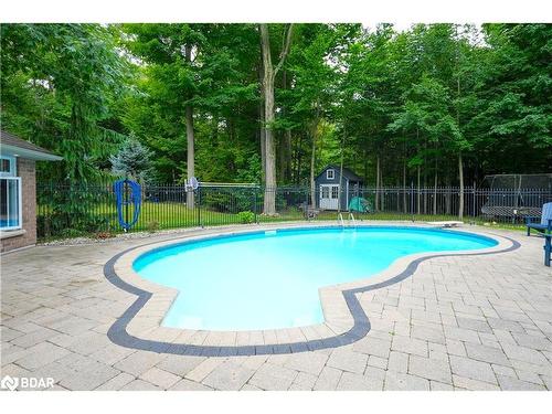 101 Budds Mill Road, Snow Valley, ON - Outdoor With In Ground Pool With Deck Patio Veranda With Backyard