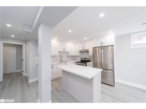 Bsmt-12 Jessica Drive, Barrie, ON - Indoor Photo Showing Kitchen