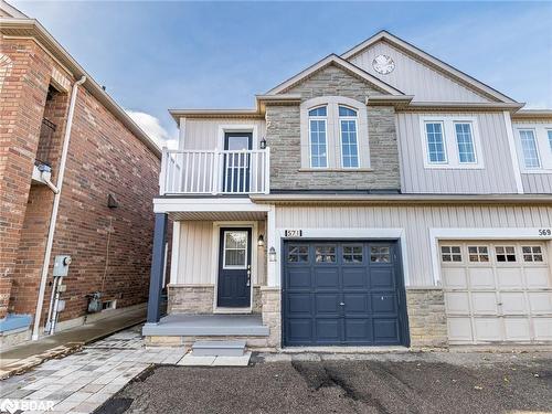 571 Rossellini Drive, Mississauga, ON - Outdoor With Balcony With Facade