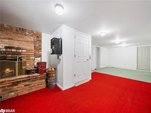 3146 Wasdell Falls Road, Washago, ON - Indoor Photo Showing Other Room With Fireplace