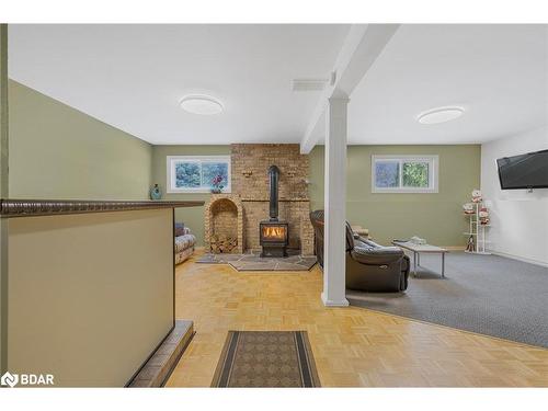 72 Cooper Street, Grand Valley, ON - Indoor Photo Showing Other Room With Fireplace