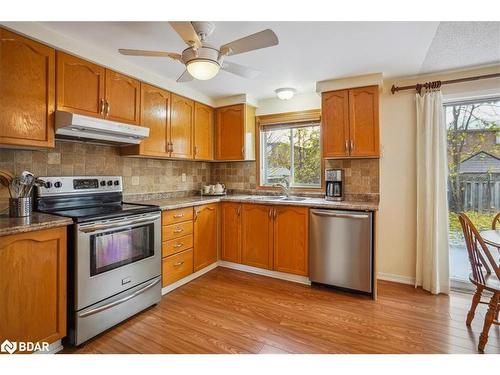 69 Irwin Drive, Barrie, ON - Indoor Photo Showing Kitchen With Stainless Steel Kitchen With Double Sink