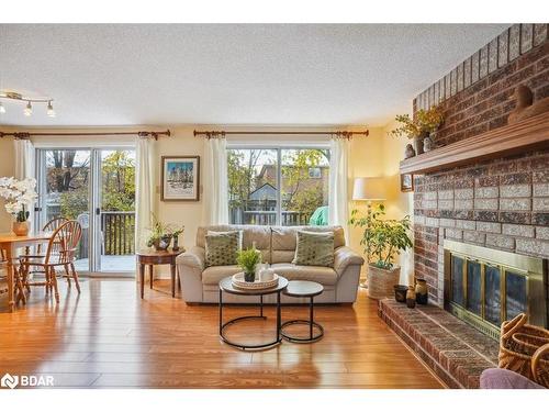 69 Irwin Drive, Barrie, ON - Indoor Photo Showing Living Room With Fireplace