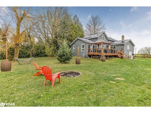 625506 Sideroad 15 Line, Melancthon, ON - Outdoor With Deck Patio Veranda With Backyard