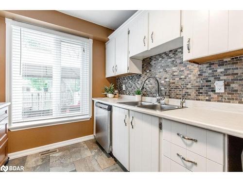 18 Christie Crescent, Barrie, ON - Indoor Photo Showing Kitchen With Double Sink