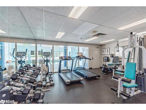 205-65 Ellen Street, Barrie, ON - Indoor Photo Showing Gym Room