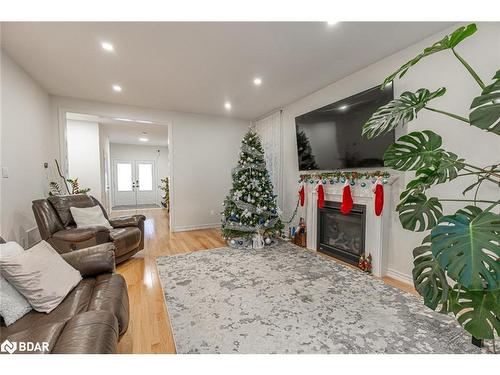 3 Cypress Point Street, Barrie, ON - Indoor Photo Showing Living Room With Fireplace