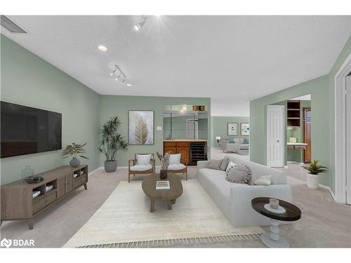 14-54 Blue Springs Drive, Waterloo, ON - Indoor Photo Showing Living Room