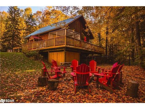 1046 Pine Springs Road, Algonquin Highlands, ON - Outdoor With Deck Patio Veranda