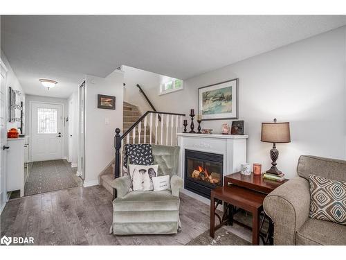 36-2 Sawmill Road, Barrie, ON - Indoor Photo Showing Living Room With Fireplace