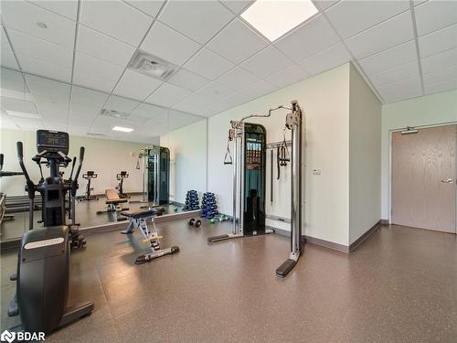 702-58 Lakeside Terrace, Barrie, ON - Indoor Photo Showing Gym Room