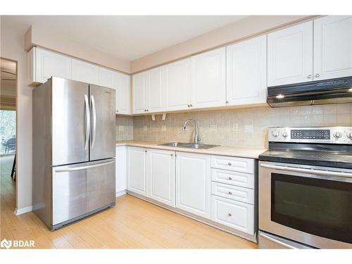 48-72 Adelaide Street, Barrie, ON - Indoor Photo Showing Kitchen With Double Sink