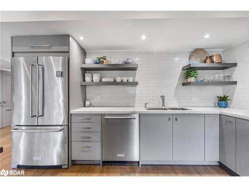 80 Links Trail Trail, Port Severn, ON - Indoor Photo Showing Kitchen With Stainless Steel Kitchen With Double Sink