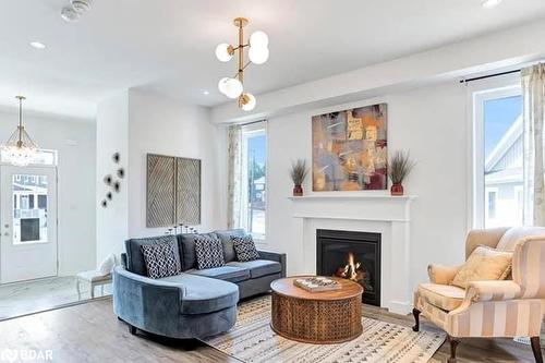 17 Chambery Street, Bracebridge, ON - Indoor Photo Showing Living Room With Fireplace