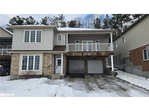 344 Edgehill Drive, Barrie, ON - Outdoor With Balcony With Facade